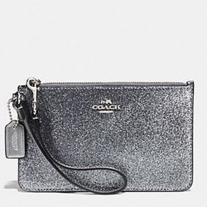NEW IN GIFT BOX COACH SPARKLE WRISTLET